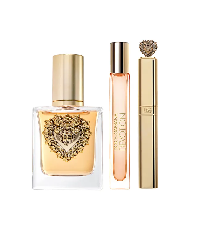 Dolce and Gabbana Devotion Womens EDP Set 1.7 3PC EDP-TSP-MASC